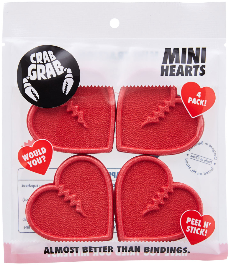 Crab Grab Mini Hearts Snowboard Stomp Pad AbsoluteSnow