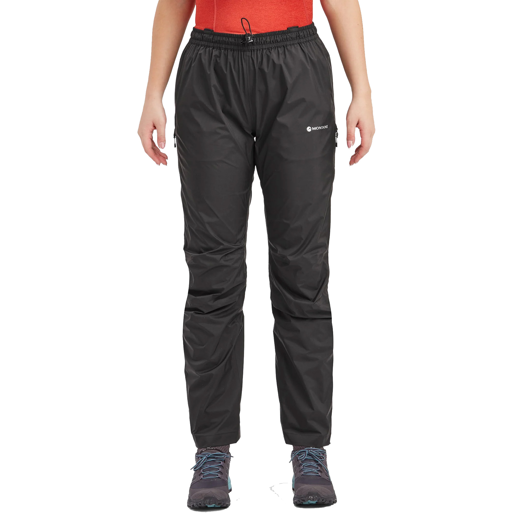 MOCOLY Women's Cropped Waterproof Hiking Trousers Elastic Waist Cargo Capri  Trousers 3/4 Length Casual Lightweight Walking Trousers Sweat Pants with  Pockets Black XS : Amazon.co.uk: Fashion