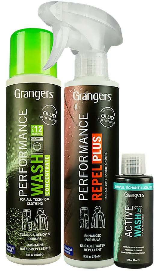 Grangers Clothing Care Kit Active Wear Cleaner & Waterproofer