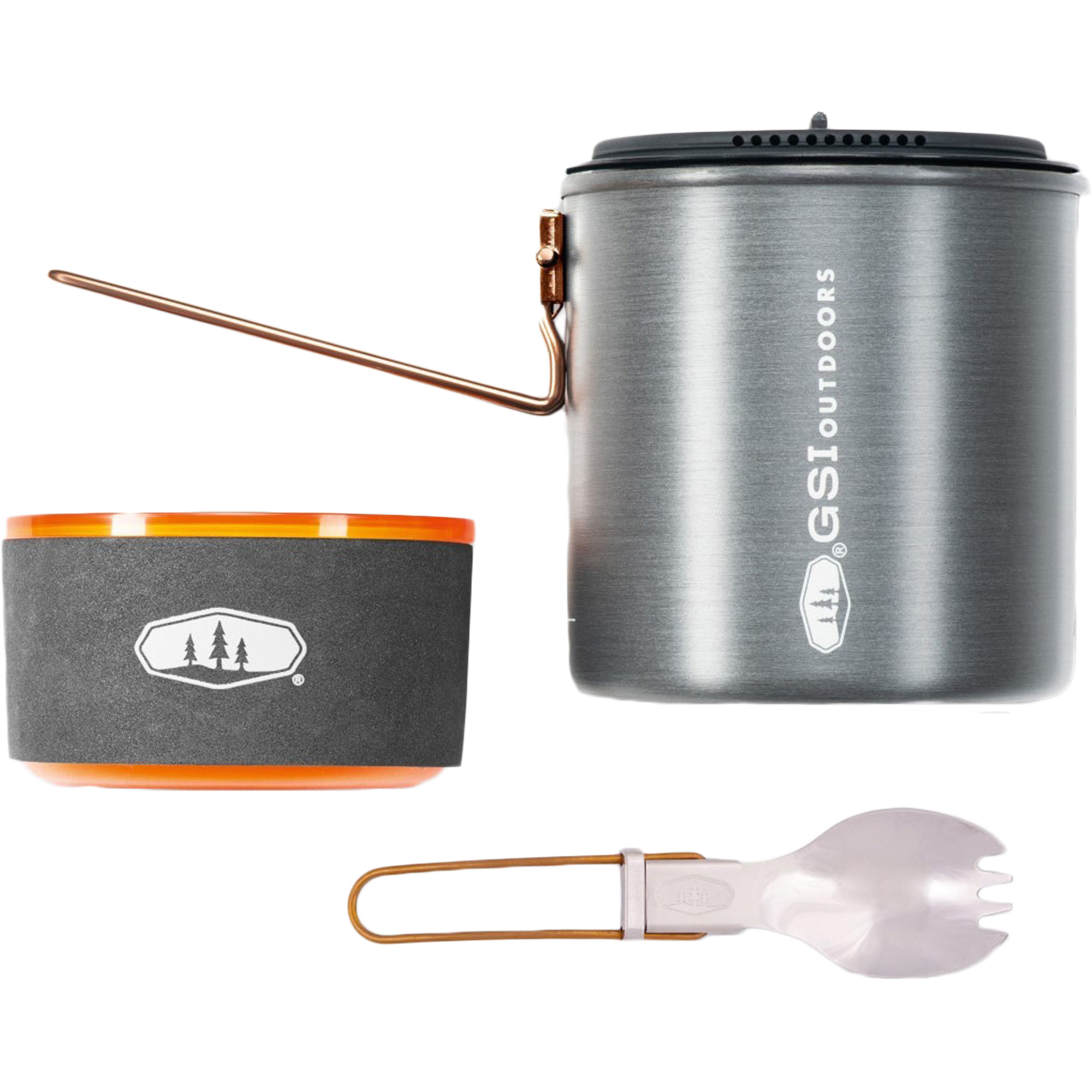 GSI Outdoors Halulite Soloist Camping Cookware