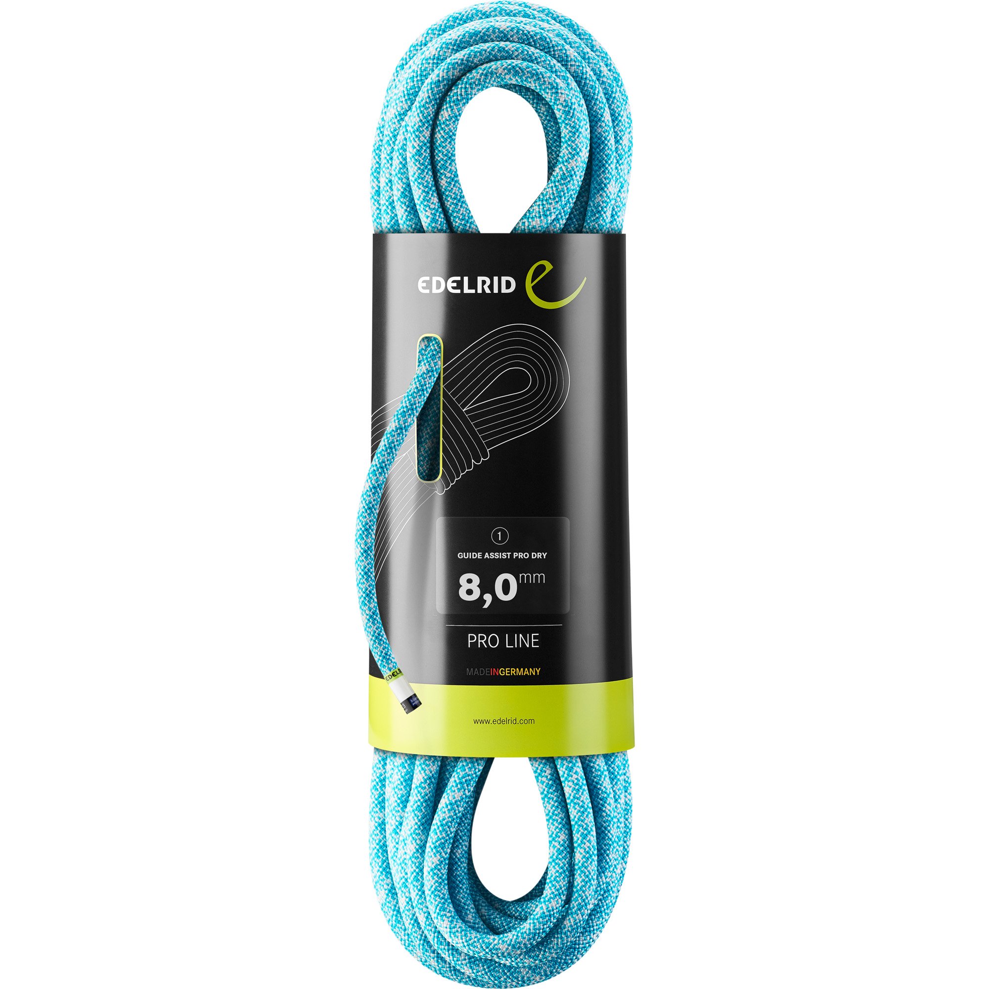 Edelrid Guide Assist Pro Dry 8mm Climbing Rope Accessory Cord