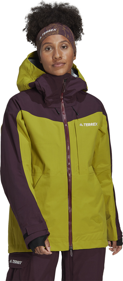 Adidas Terrex 3-Layer Post-Consumer Nylon Women's Ski/Snowboard Jacket
