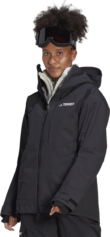 Adidas Terrex 3-Layer Post-Consumer Nylon Women's Ski/Snowboard Jacket
