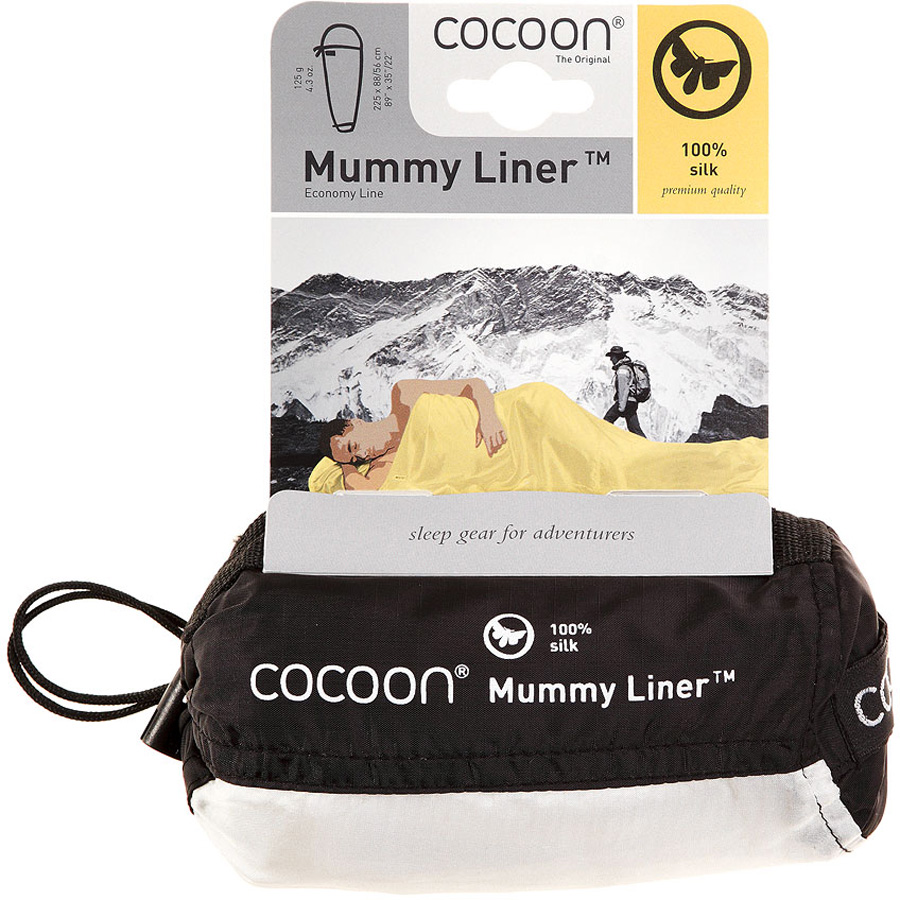 Cocoon Mummyliner Silk Economy Ultralight Sleeping Bag Liner
