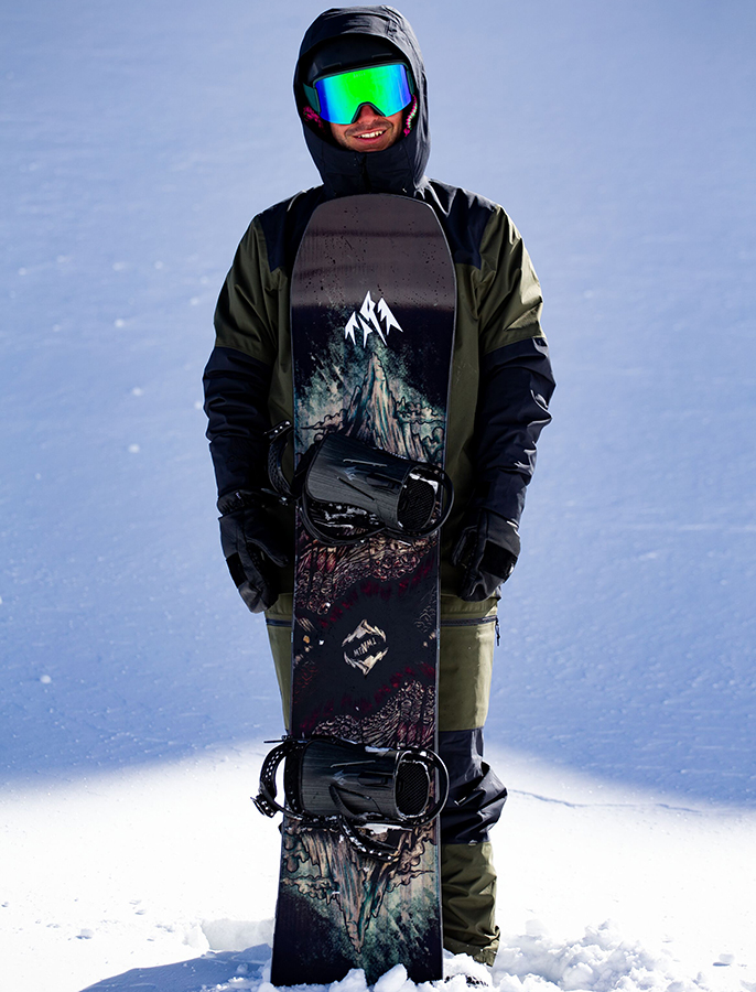 Jones Mountain Twin Hybrid Camber Snowboard 2023 | Absolute-Snow