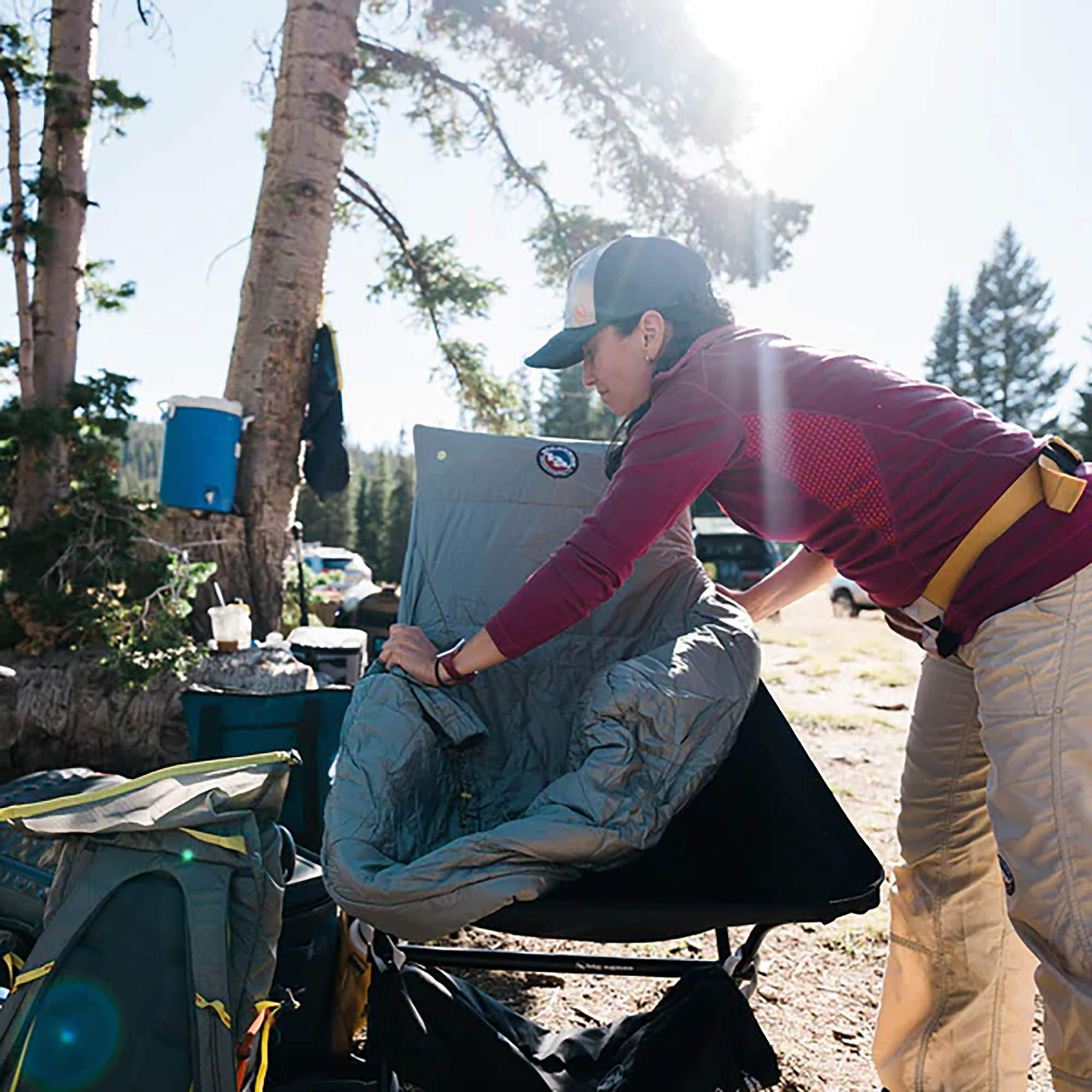 Insulated discount camp chair