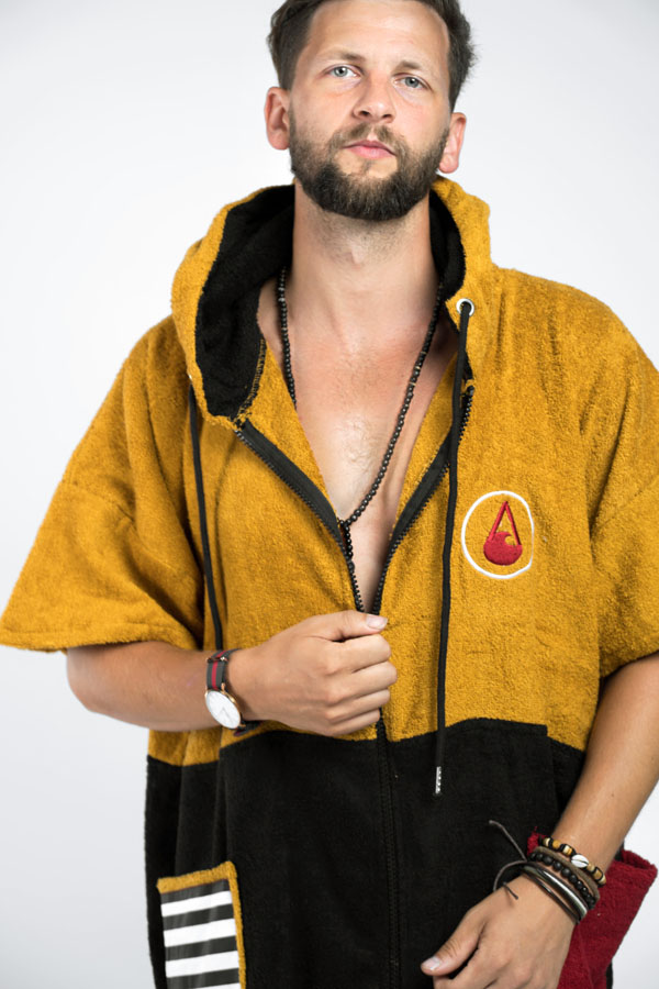 WaveHawaii Zip Poncho Change Robe Towel