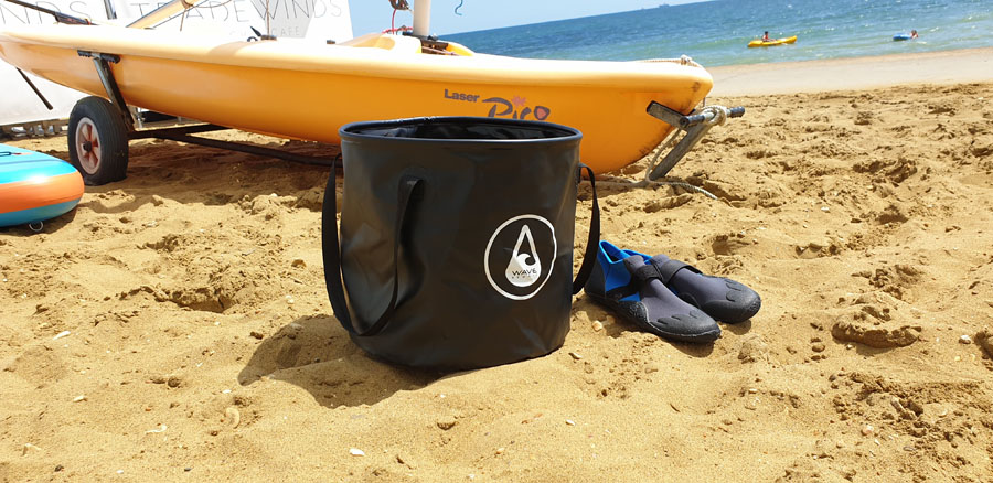 WaveHawaii Beach Bucket Swimming Beach Kit Bag