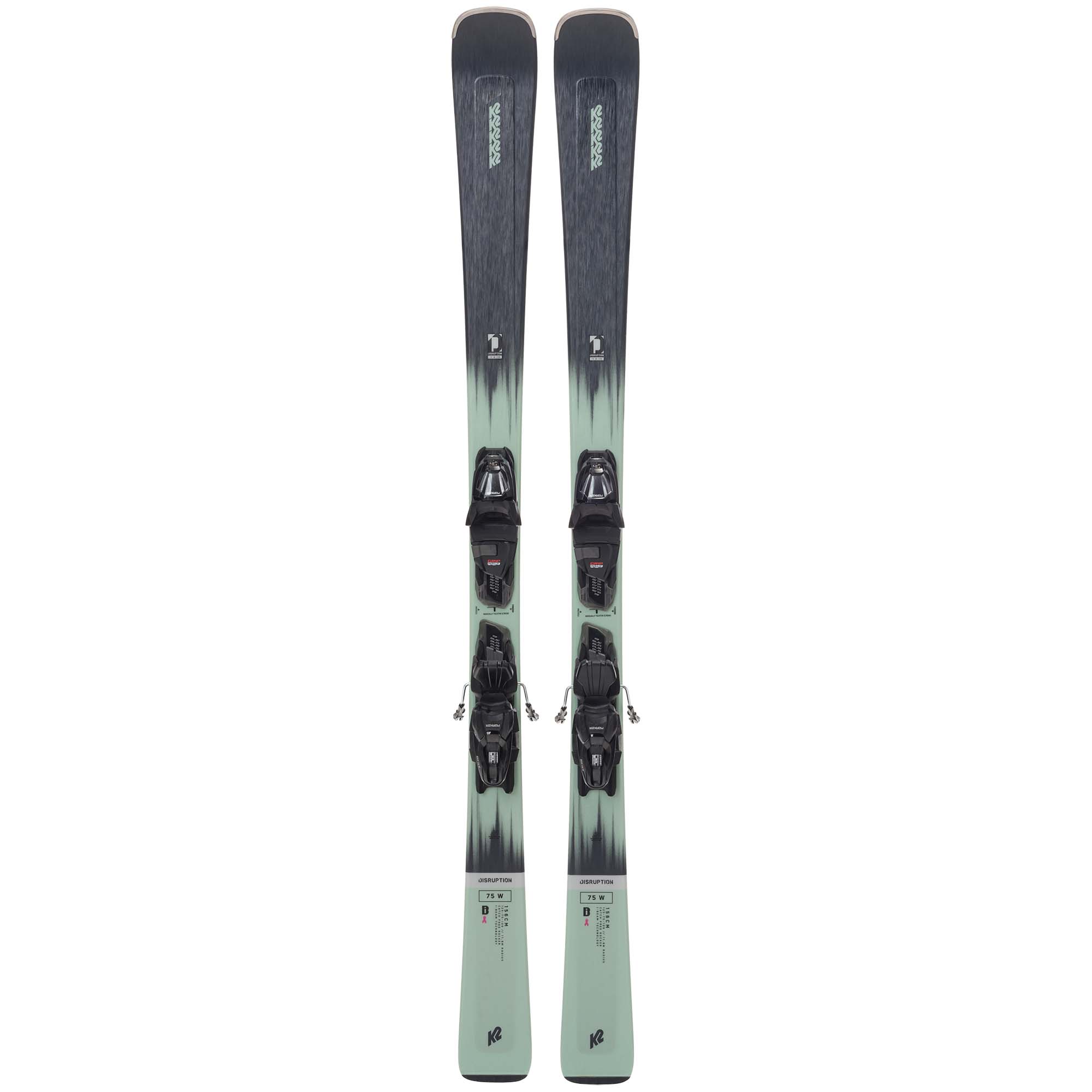 K2 Disruption 75 W + ERP 10 Quikclik Women's Skis