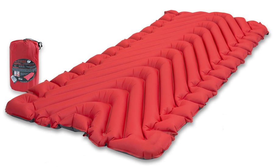 Klymit Insulated Static V Luxe Inflatable Camping Mattress