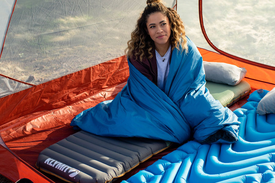 Klymit Klymaloft Sleeping Pad Deluxe Insulated Camping Airbed