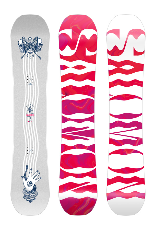 Salomon Gypsy Women's Hybrid Camber Snowboard 2021