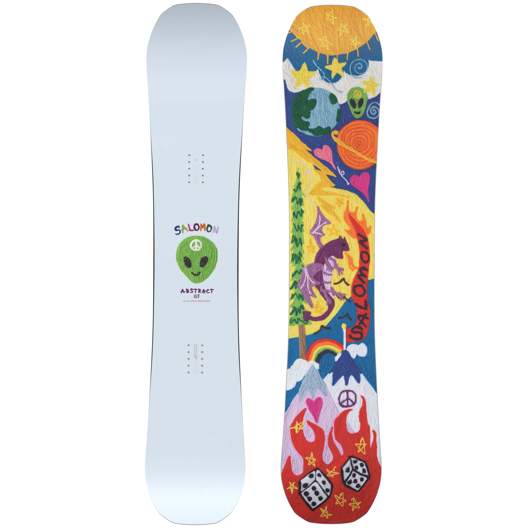 Salomon Abstract All Mountain/Freestyle Snowboard