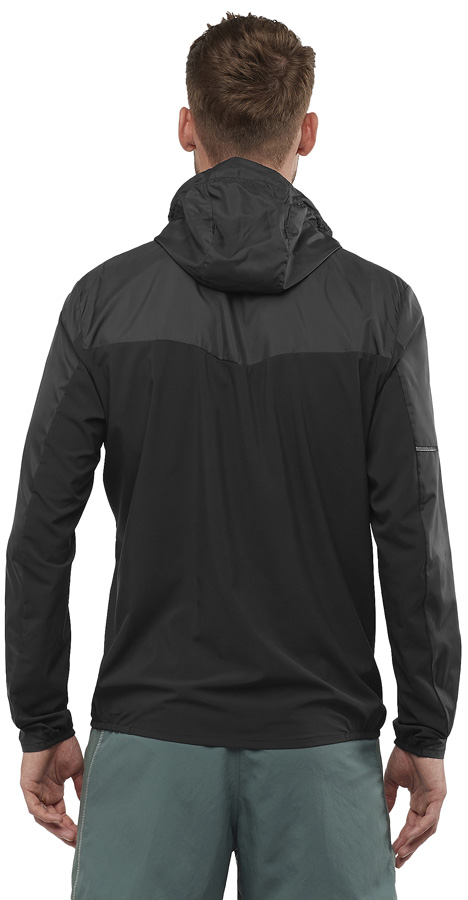 Salomon Agile FZ  Hooded Windproof Hiking Jacket