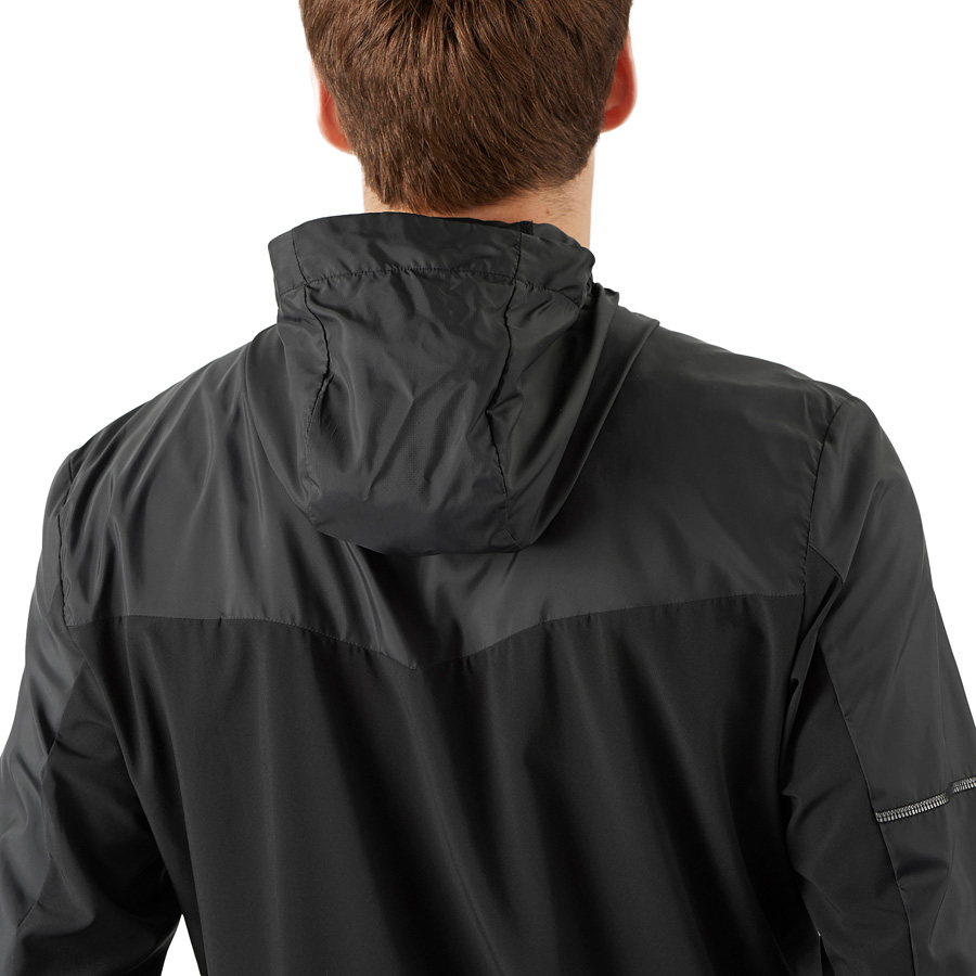 Salomon Agile FZ  Hooded Windproof Hiking Jacket