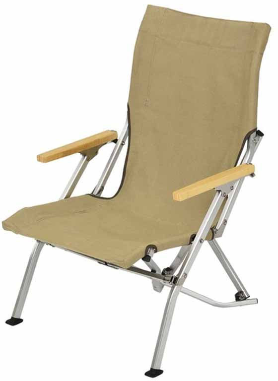 Snow Peak Low Beach Chair Deluxe Outdoor Chair