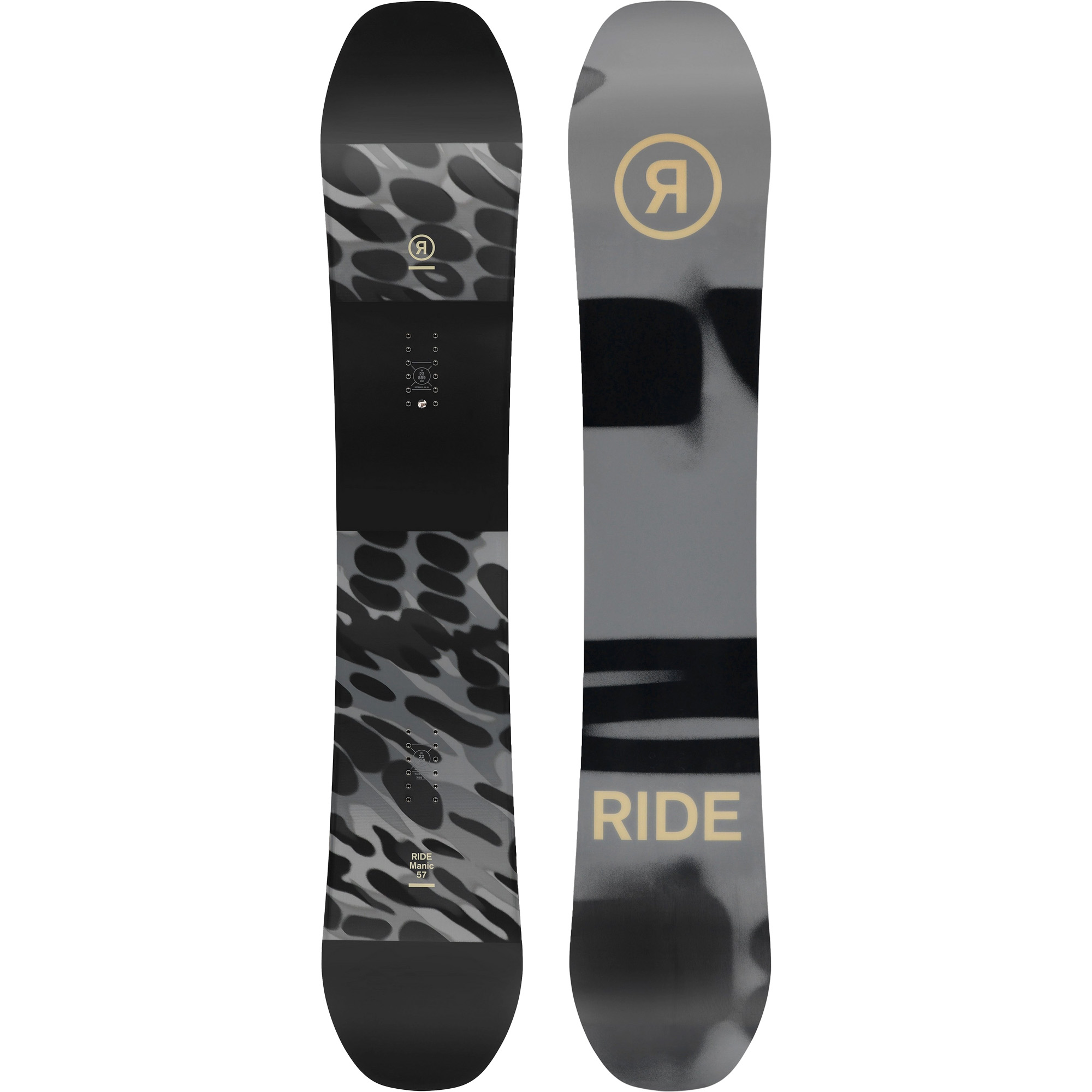 Ride Manic Hybrid Camber Snowboard