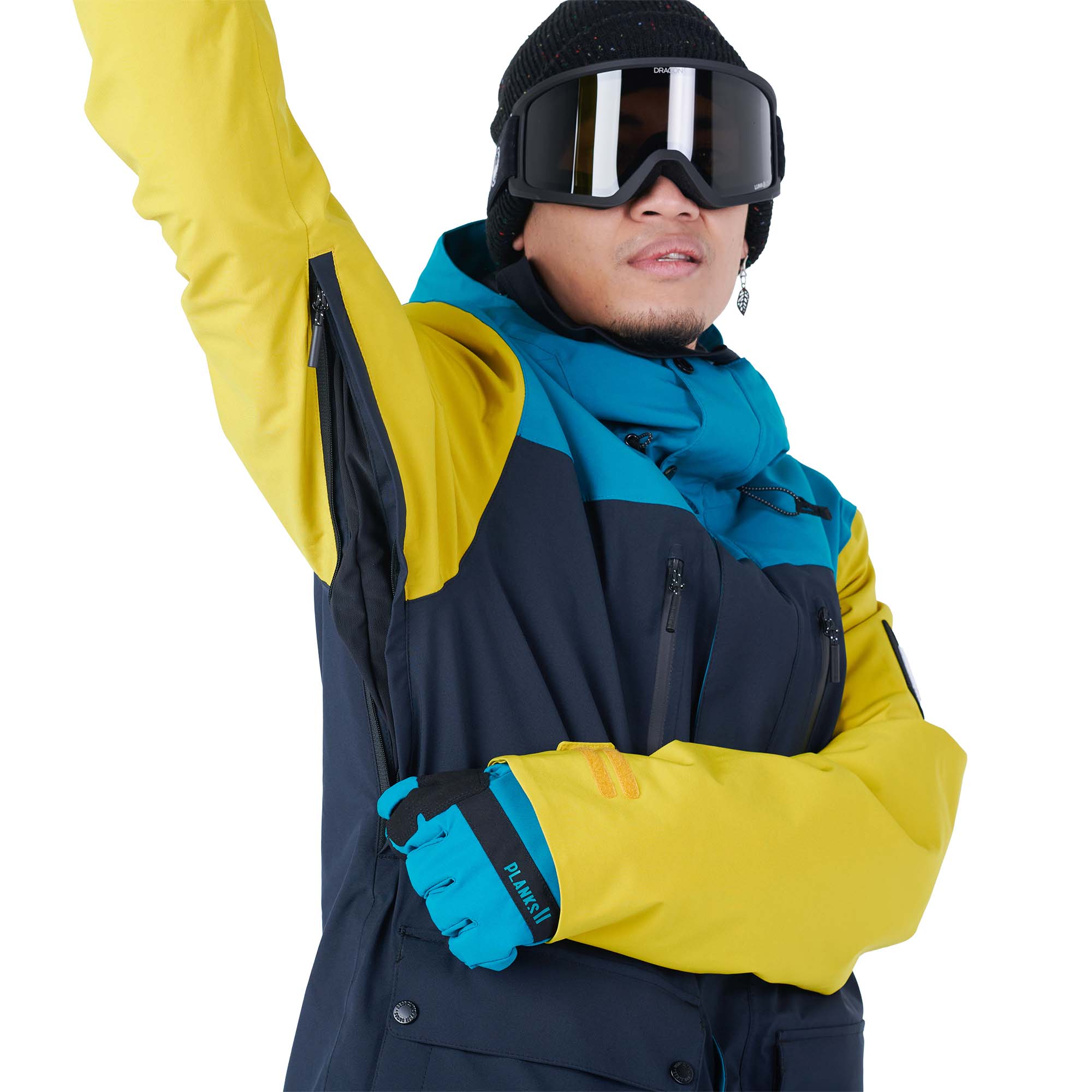 Planks Good Times Insulated Ski/Snowboard Jacket