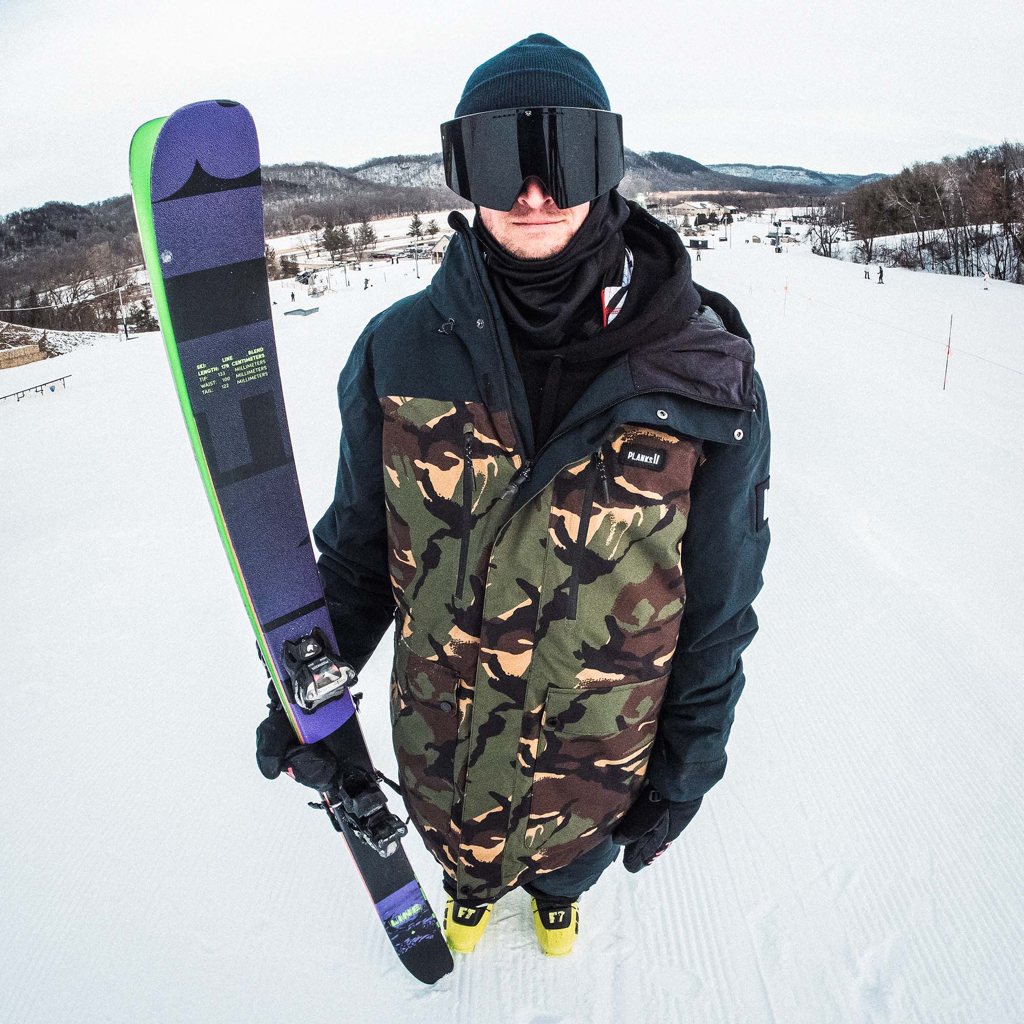 Planks Good Times Insulated Ski/Snowboard Jacket