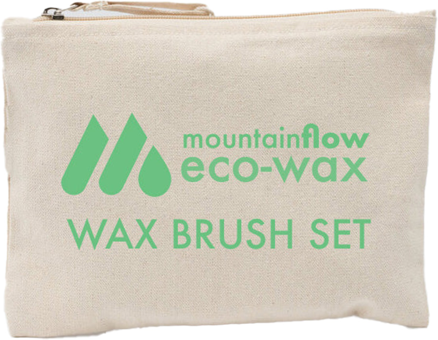 Mountain Flow Wax Brush Set Ski/Snowboard Wax Brush Set