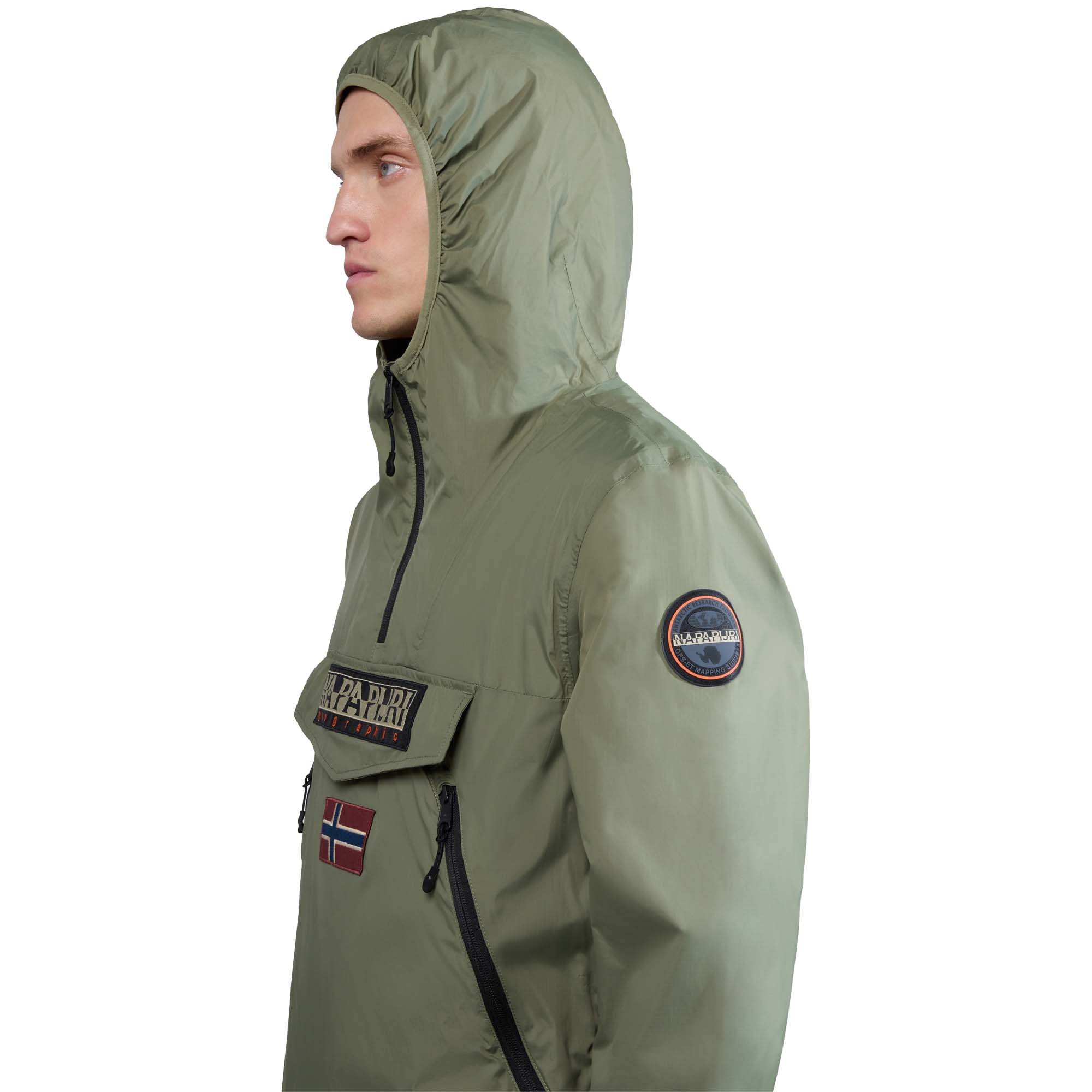 Napapijri Rainforest Ripstop Unisex Waterproof Anorak Jacket