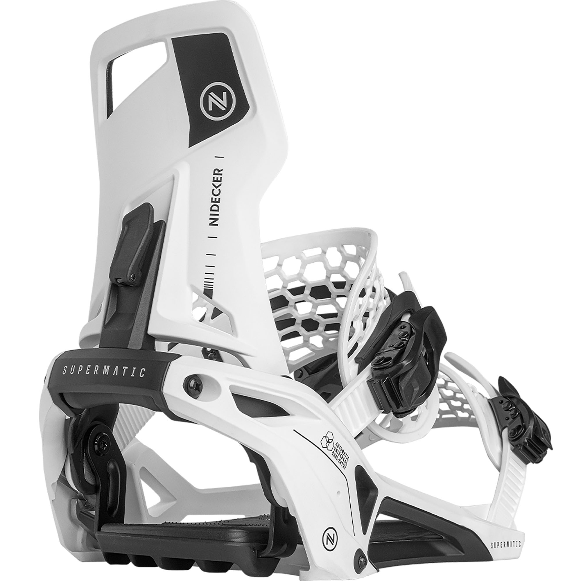 Nidecker Supermatic Step In Snowboard Bindings