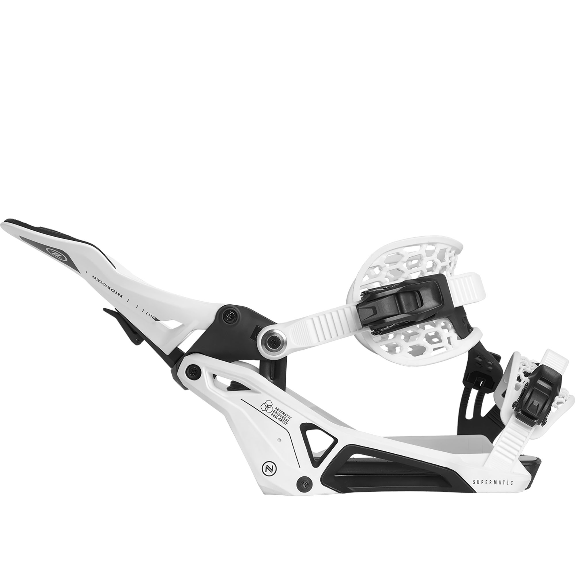 Nidecker Supermatic Step In Snowboard Bindings 2024