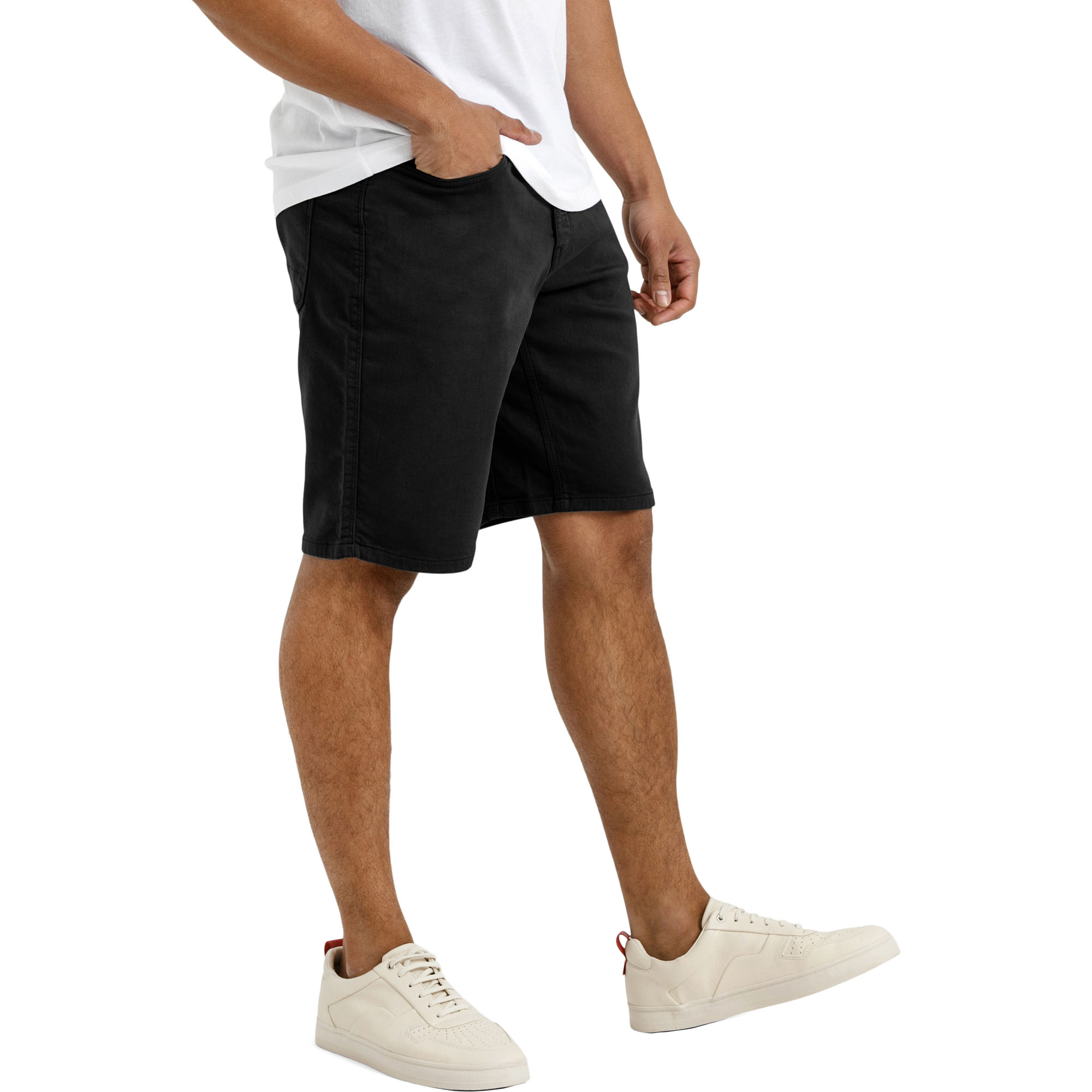 Duer No Sweat Relaxed Stretch Cotton Shorts