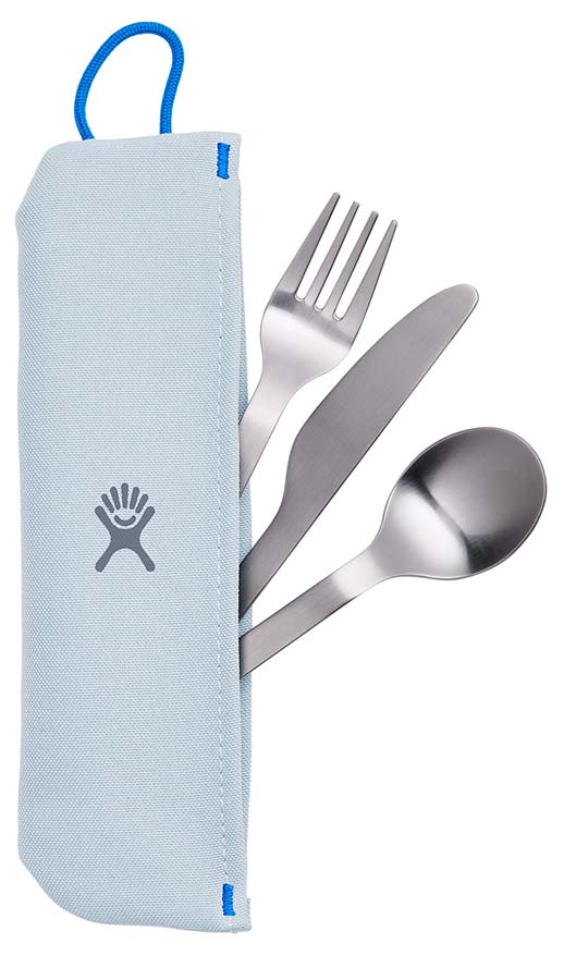 Hydro Flask Flatware Set Stainless Steel Cutlery + Pouch