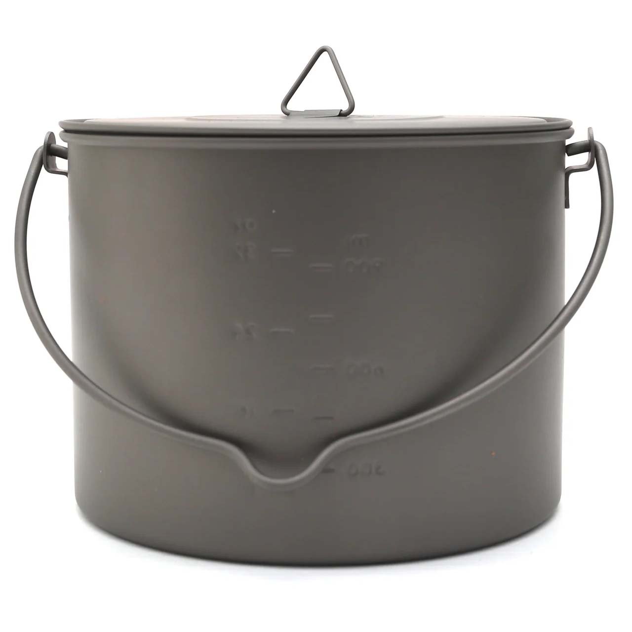 Toaks Titanium Pot + Bail Handle POT-1300-BH Ultralight Camping Cookware