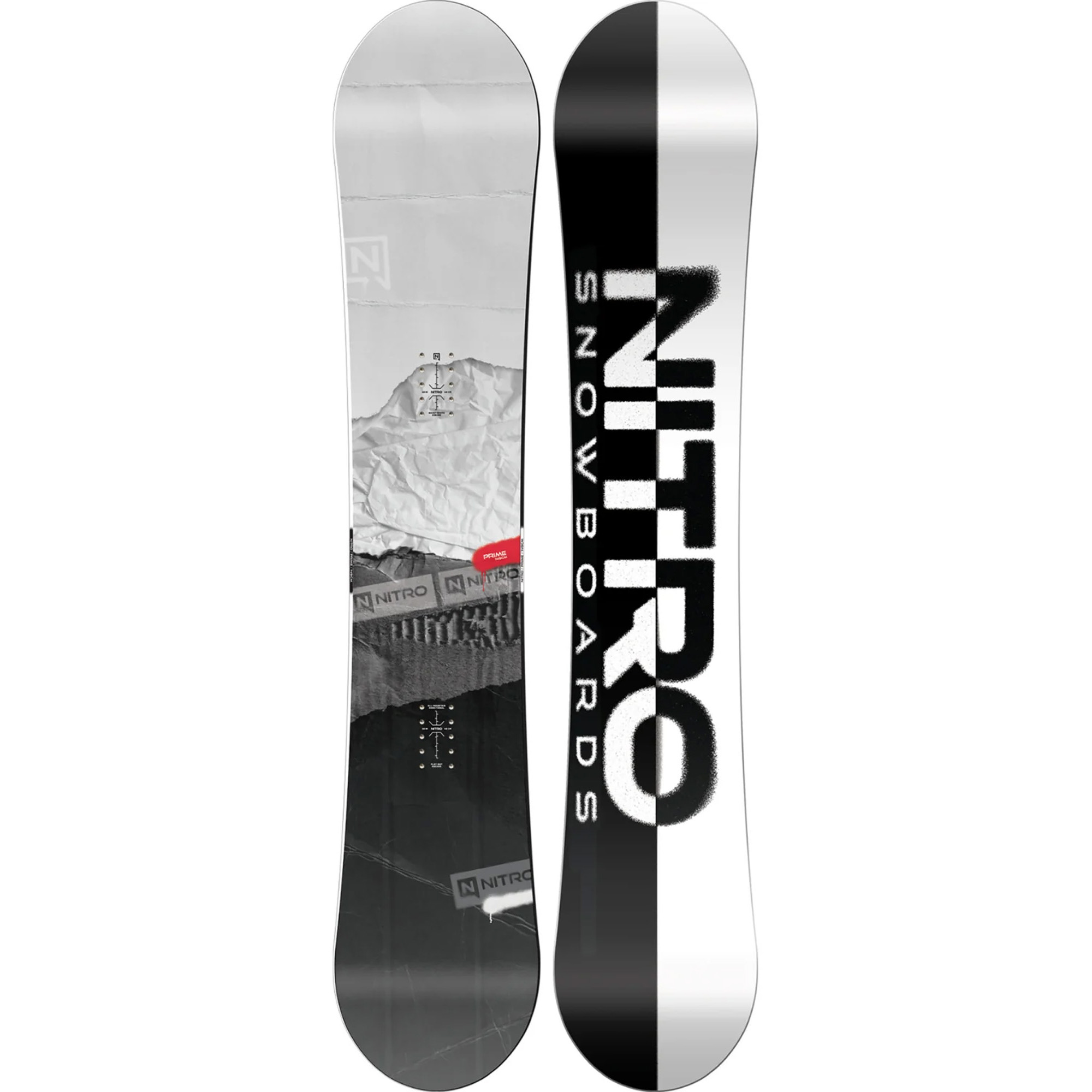 Nitro Prime Raw All Mountain/Freestyle Snowboard