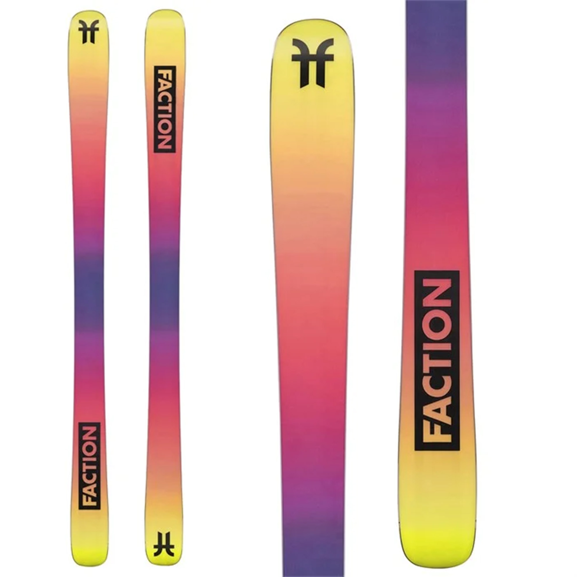 Faction Skis Dancer Poles Pink