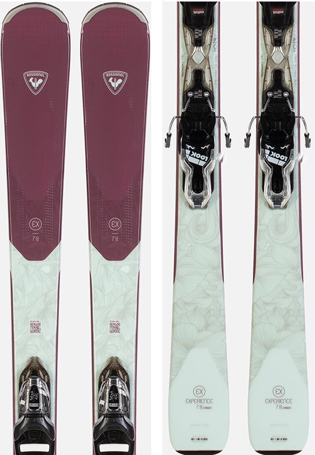 Rossignol carbon skis top