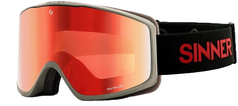 Sinner Sin Valley Snowboard/Ski Goggles