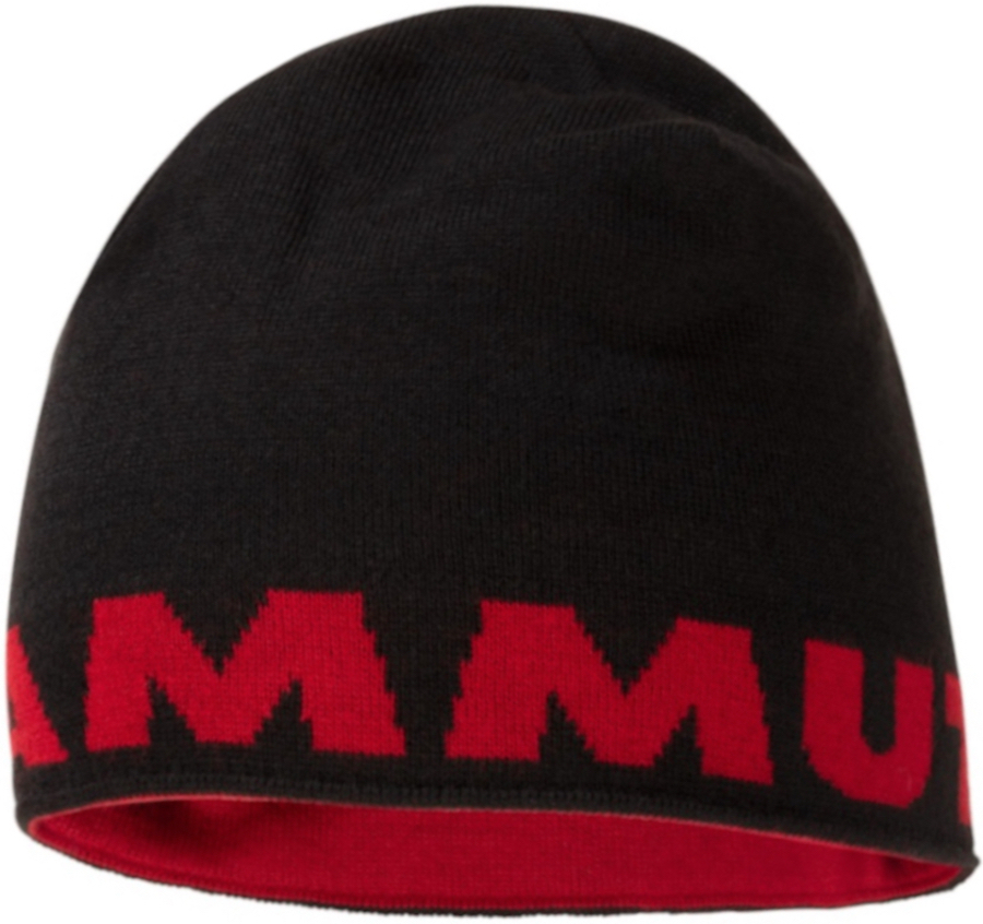 Mammut Logo Beanie Reversible Wool Hat