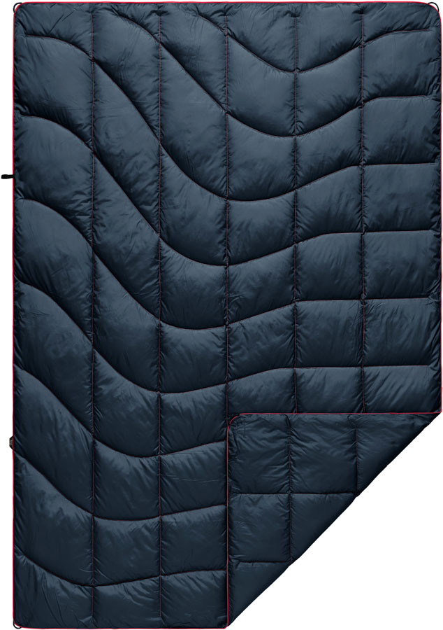 Rumpl Nanoloft Puffy Lightweight Outdoor Blanket AbsoluteSnow