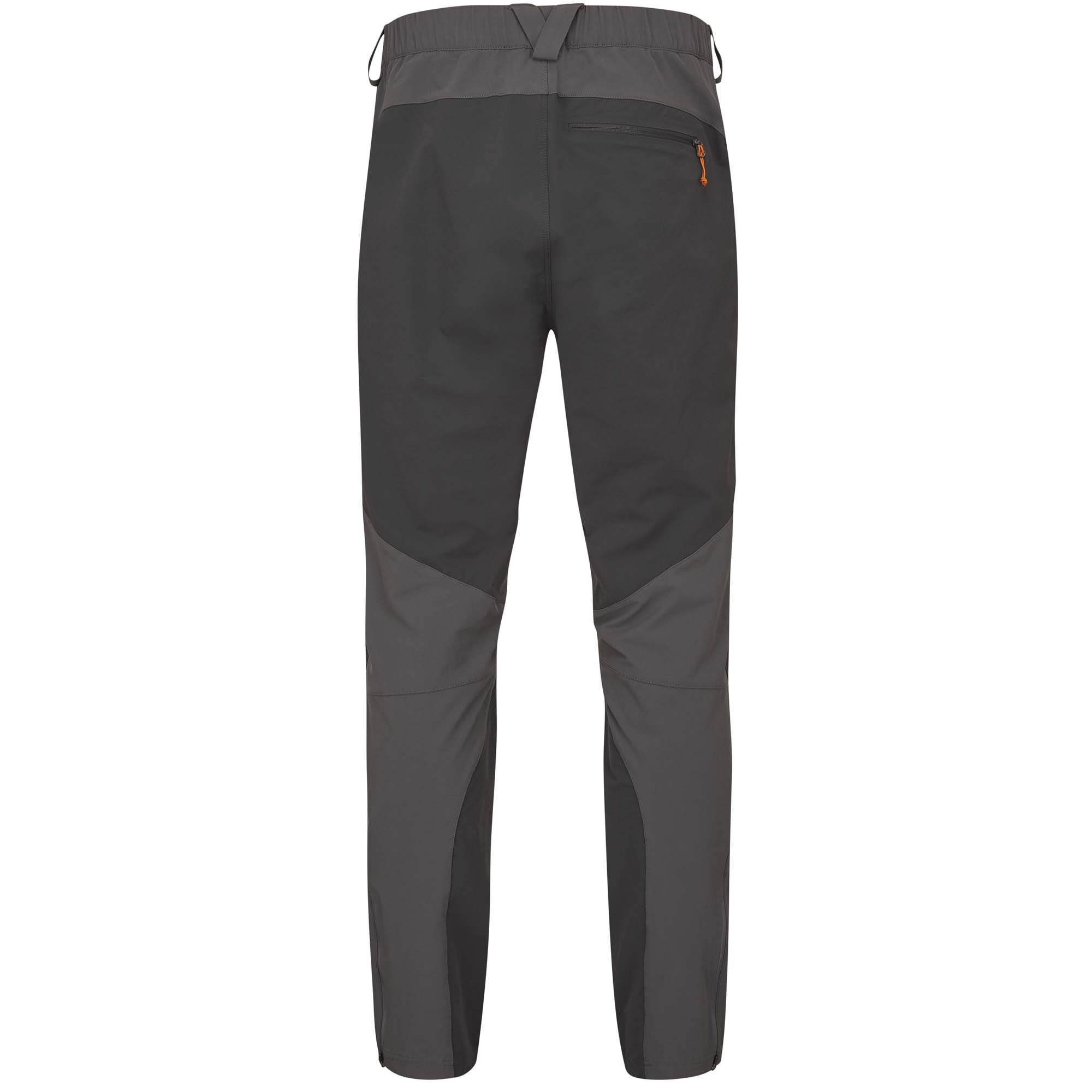 Men Charcoal Grey Mountain Trekking Trousers TREK 900