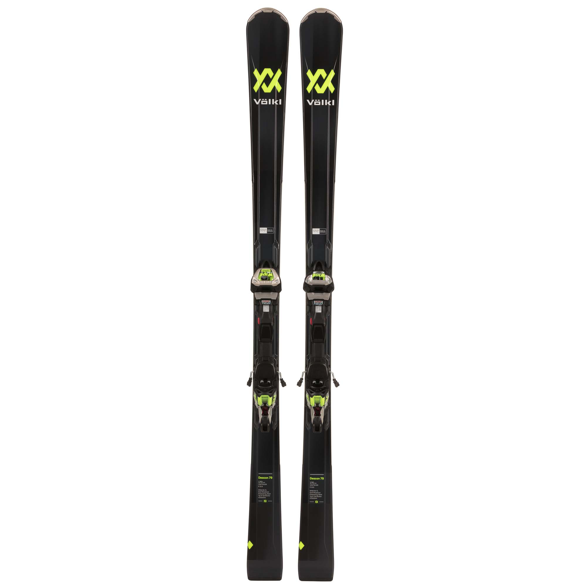Volkl Deacon 79 + Marker iPT Wide Ride XL B-Grade Skis