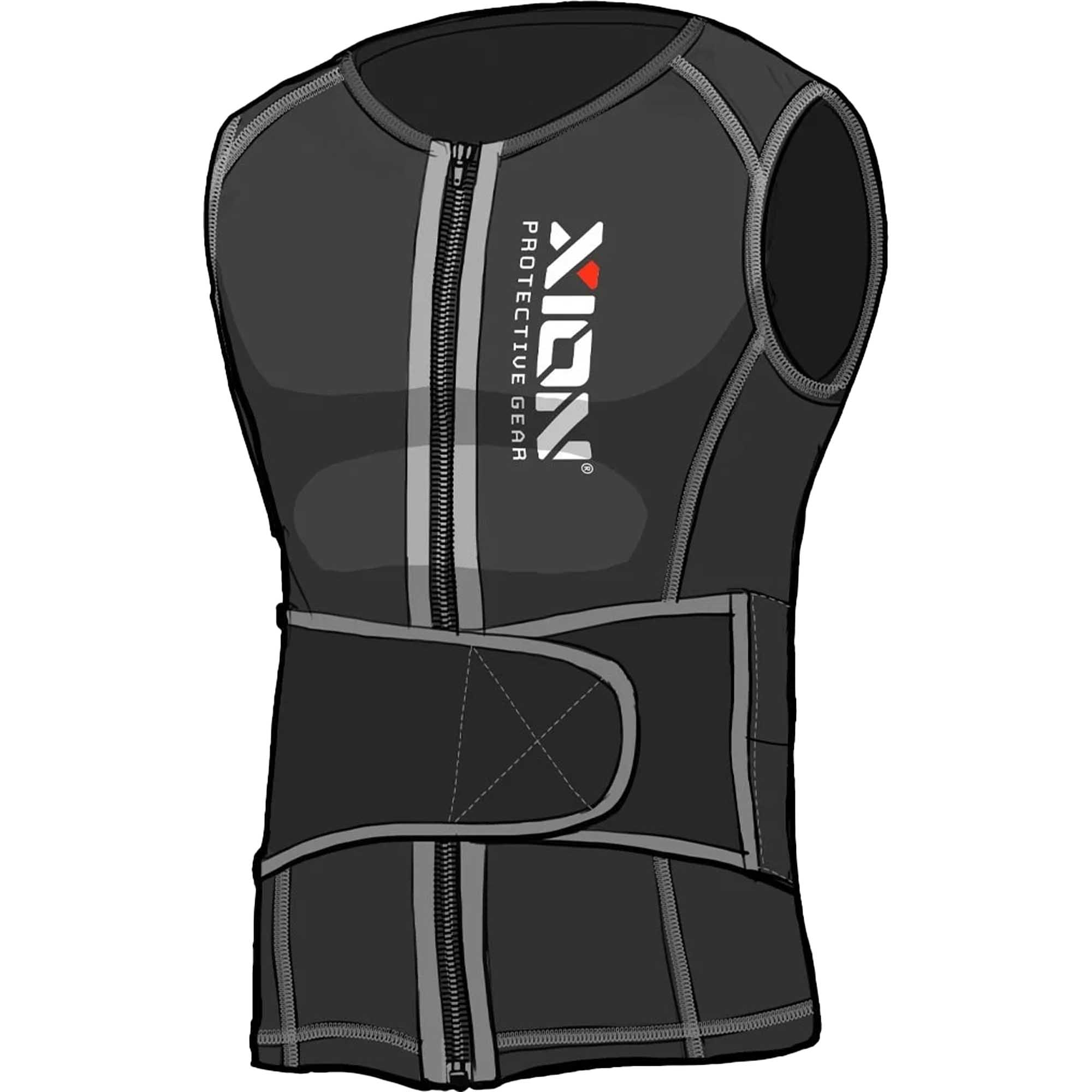 Xion Nosleeve Freeride V1 D3O Ski/Snowboard Body Armour Vest