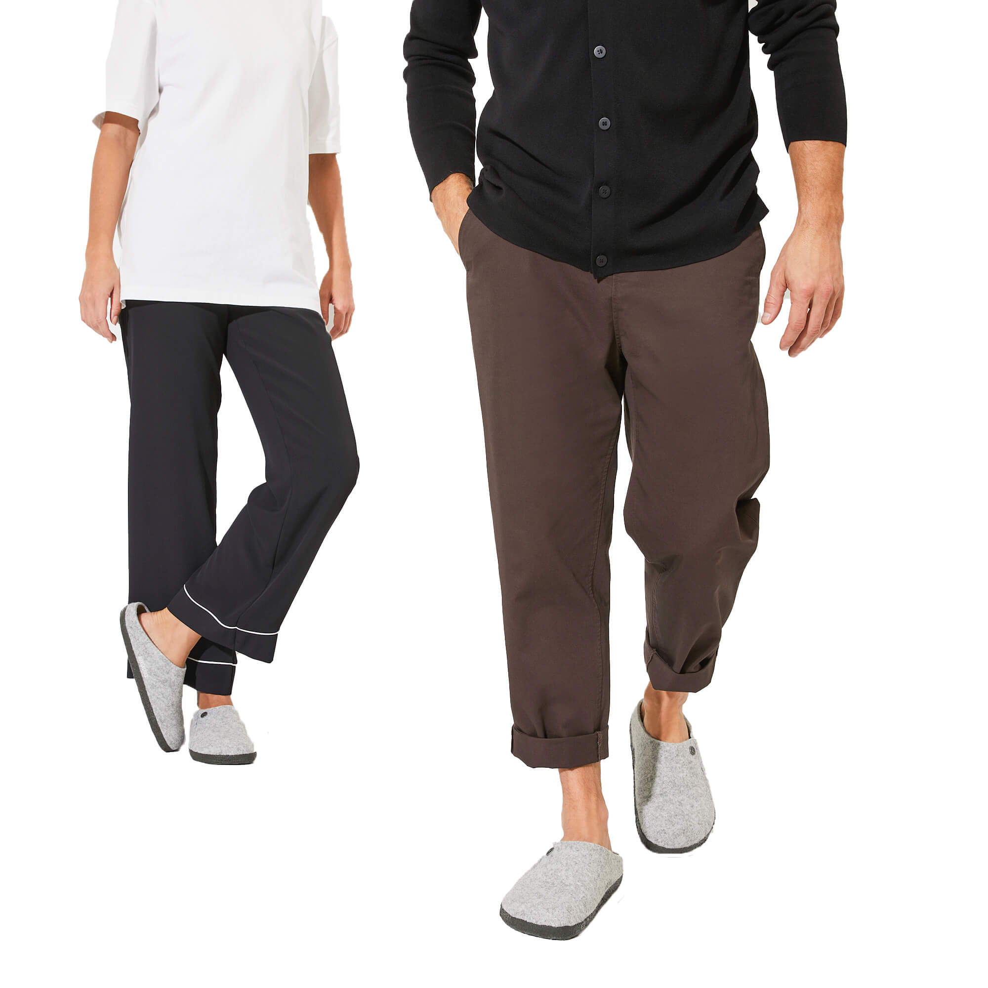 Birkenstock Zermatt Narrow Men's Wool Felt Slippers