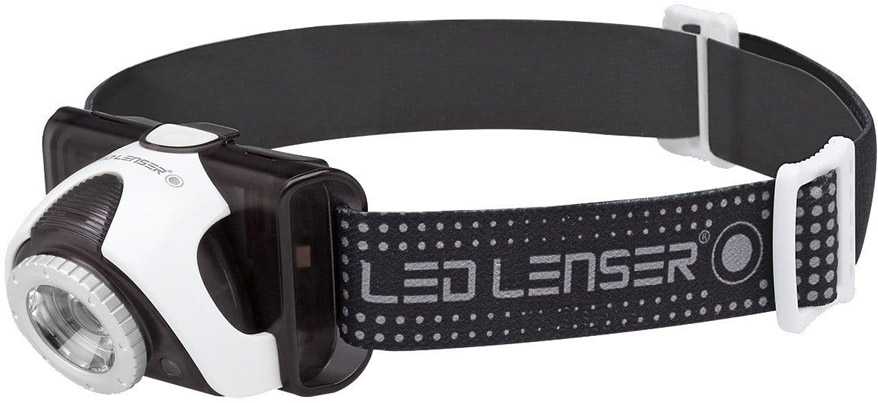 Led Lenser SEO5 Compact Head Torch IPX6 With Transportation Lock