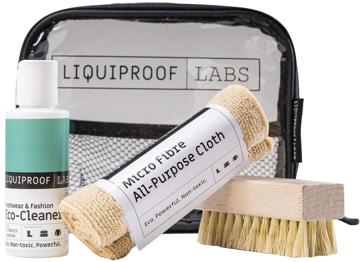 Liquiproof Cleaning Kit 50 + Travel Bag Clothing & Footwear Care Set