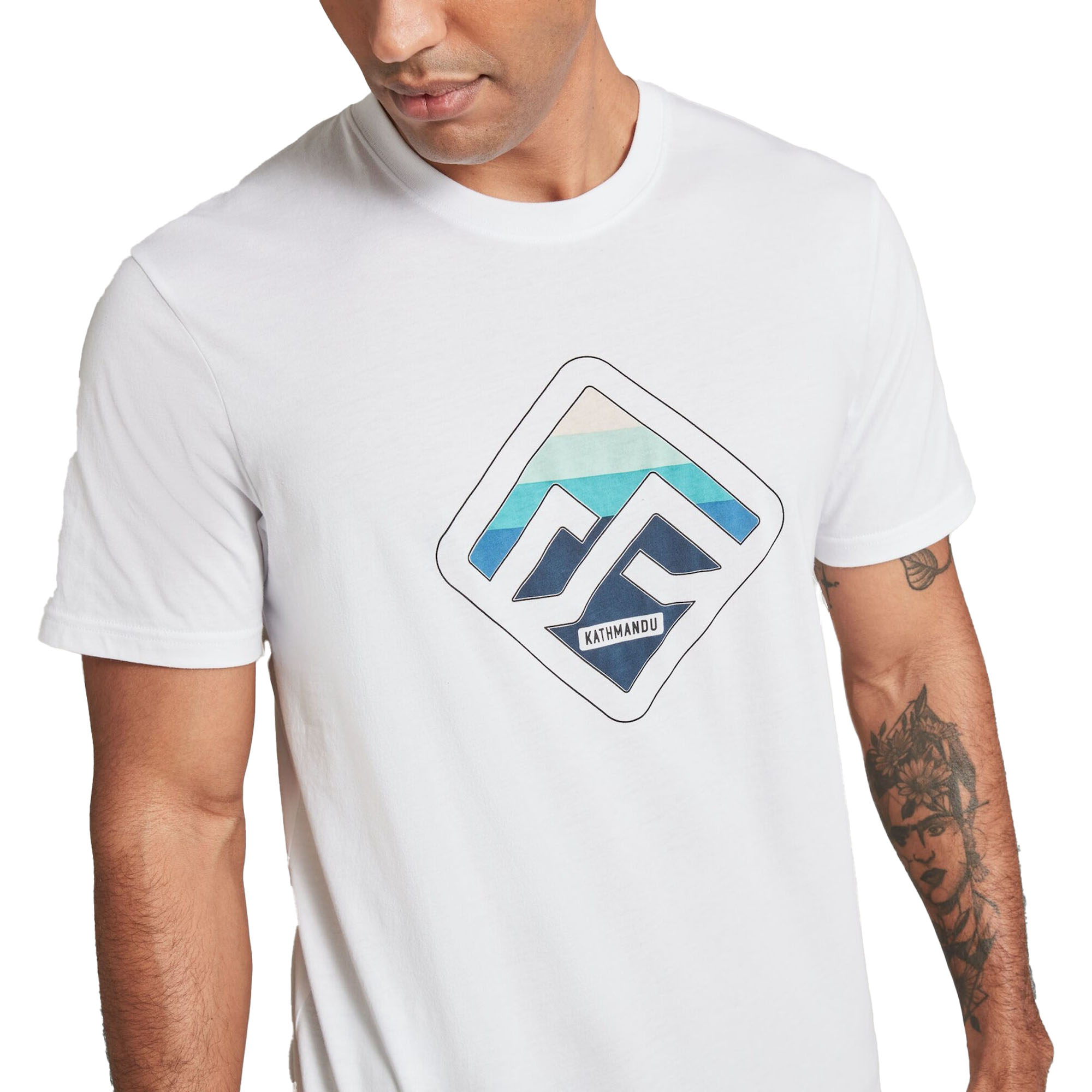 Kathmandu Horizon Print Short Sleeve T-Shirt