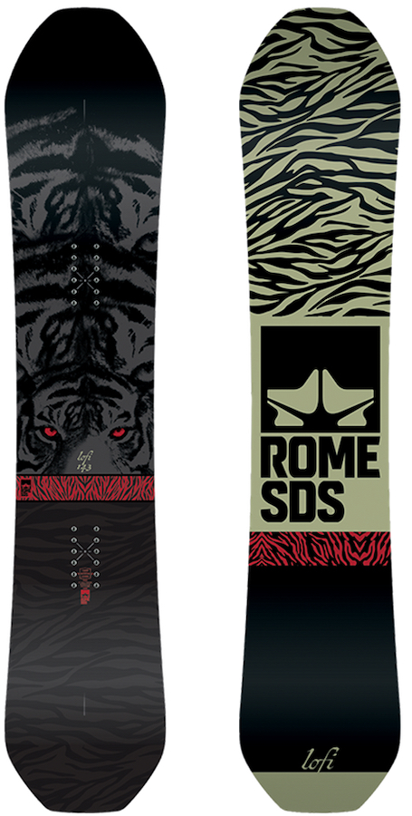 ROME SDS Lo-Fi スノーボード 143cm オフトレ用 17-18 ROME 最新ボード Lo-Fi Rocker×Heist | Rome Snowboards 公式