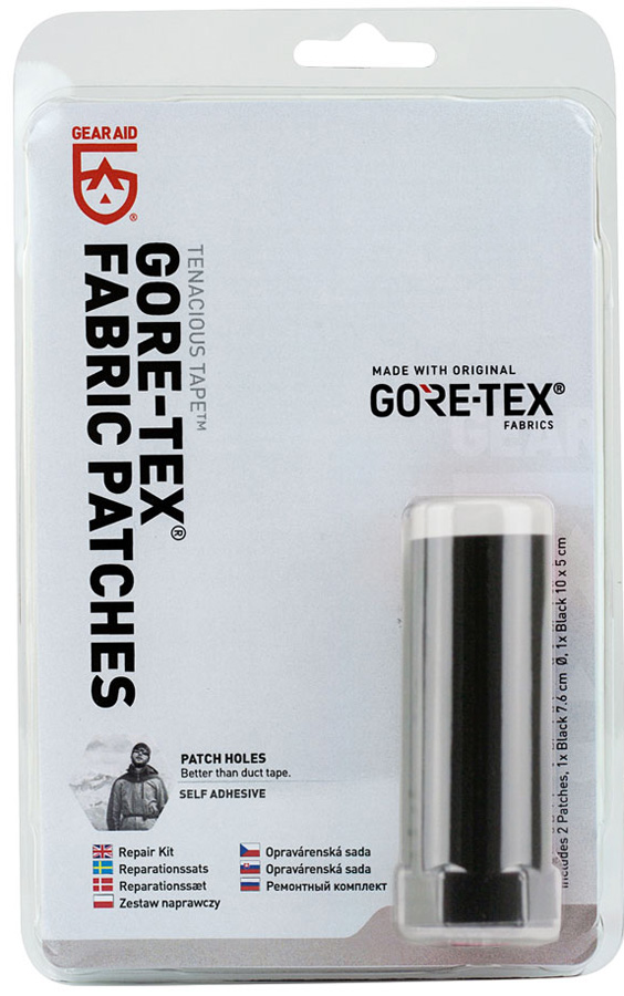 Gear Aid Tenacious Tape Gore-Tex Fabric Patches Clothing Repair Kit