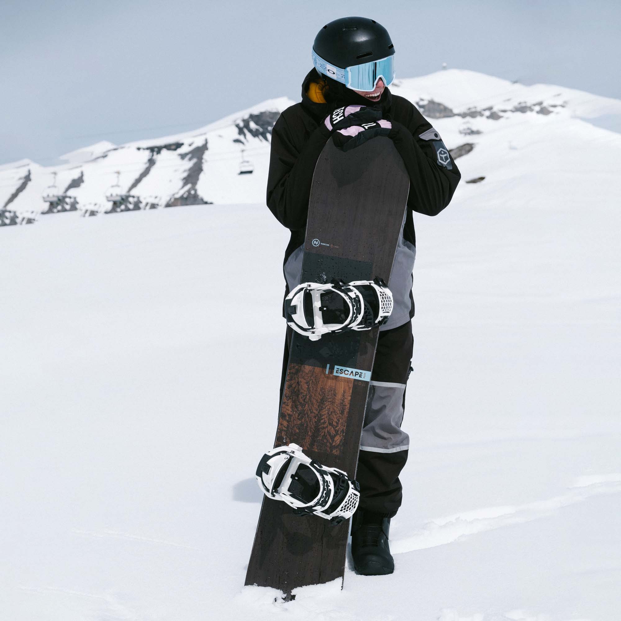 Nidecker Supermatic Step In Snowboard Bindings