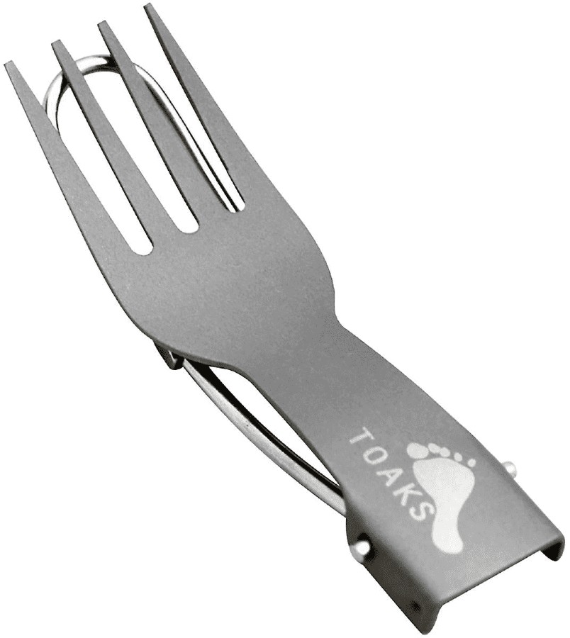 Toaks Titanium Folding Fork Ultralight Camping Cutlery