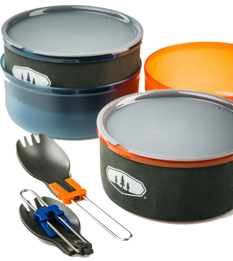 GSI Outdoors Pinnacle Dualist 2 Compact 2-Person Cookset