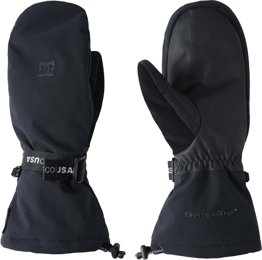DC Legion 30K Waterproof Ski/Snowboard Leather Mittens