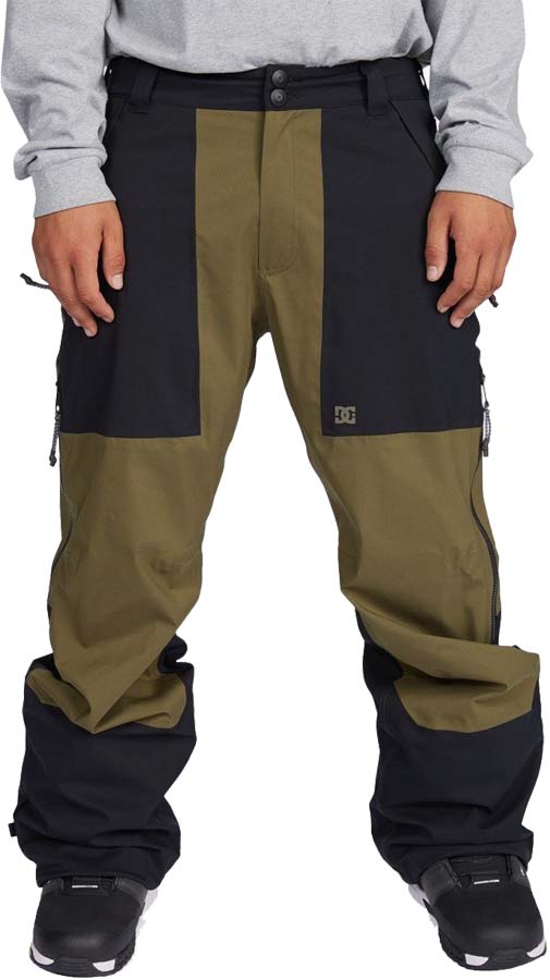 DC Squadron 30K Waterproof Ski/Snowboard Bib Pants